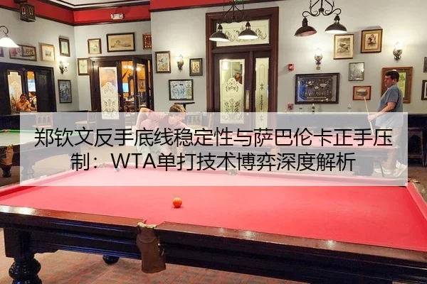 郑钦文反手底线稳定性与萨巴伦卡正手压制：WTA单打技术博弈深度解析